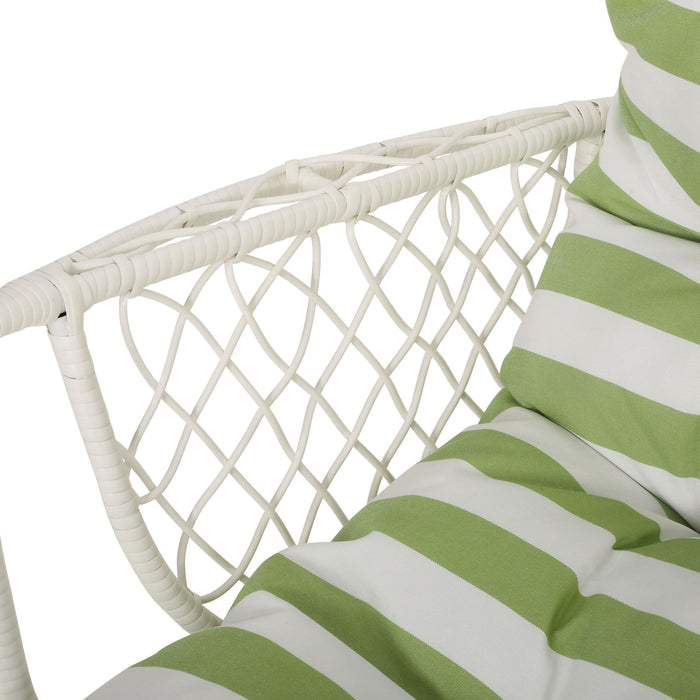 Malia - Wicker Hanging Chair With Cushion