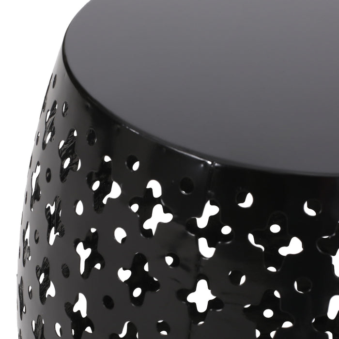 Modern Design, Metal End Table, Large