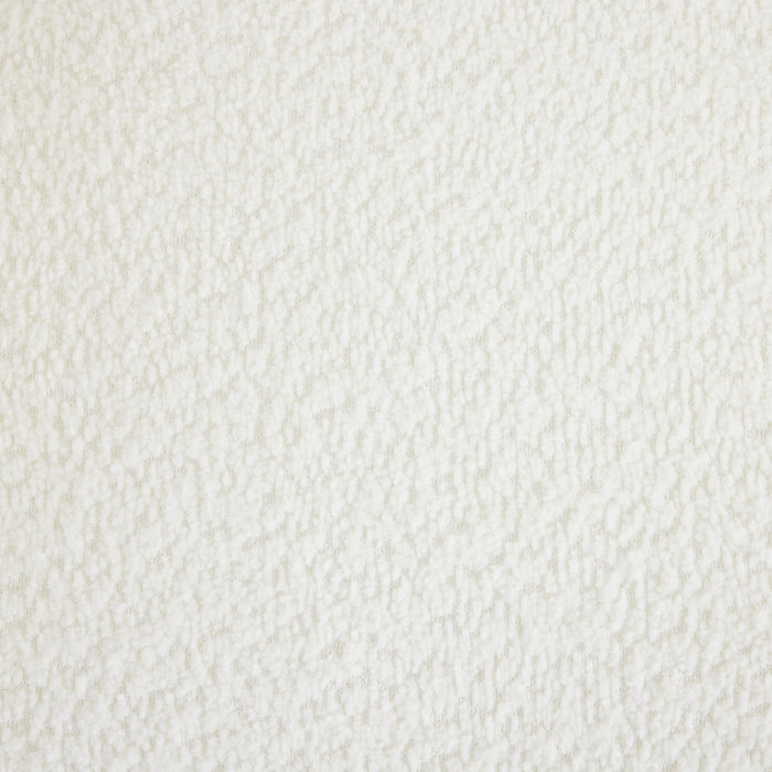 Contemporary Boucle Sherpa Sofa With Birch Wood Legs