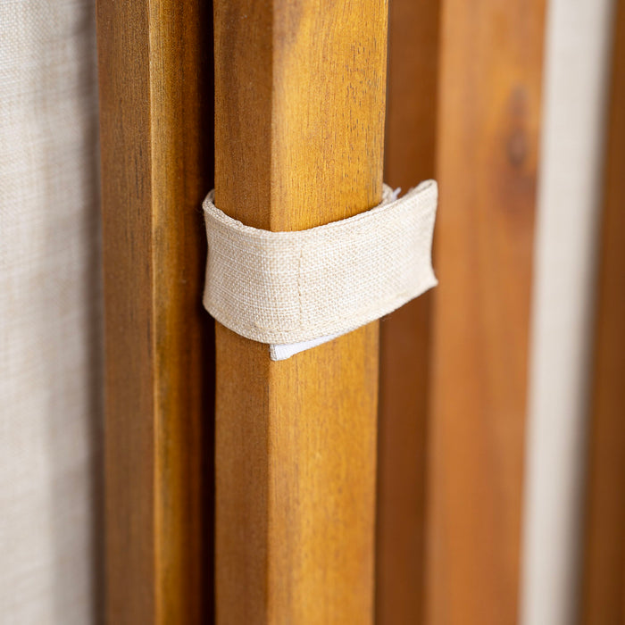 Outdoor Patio Daybed Sofa, 3 Seat Sofa With Foldable Arm 4 Back Pillows