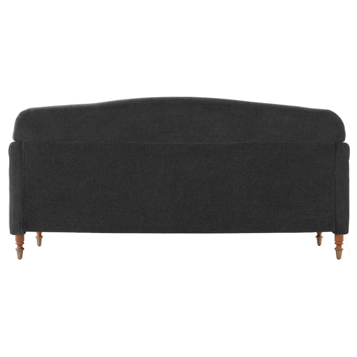 Loveseat Sofa, 2 Seater Couch With Rolled Arms