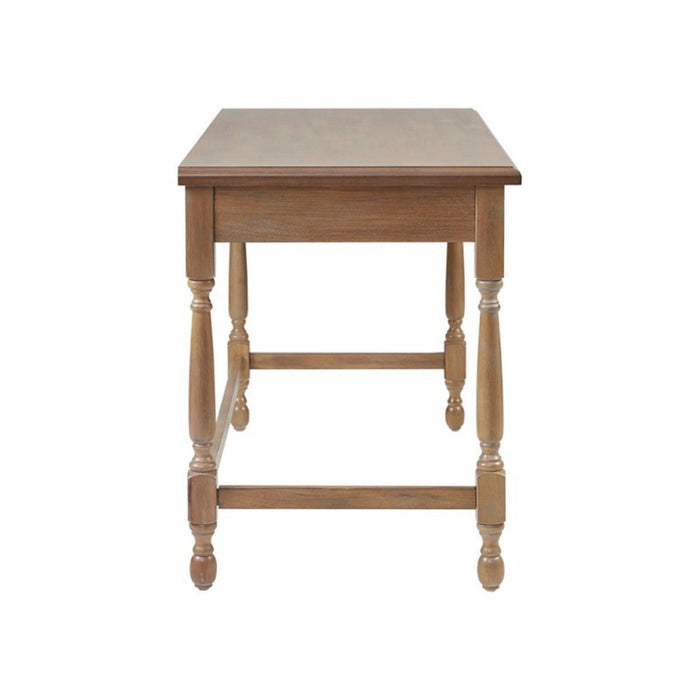 Tabitha - Desk With Drawer And Turned Legs - Natural
