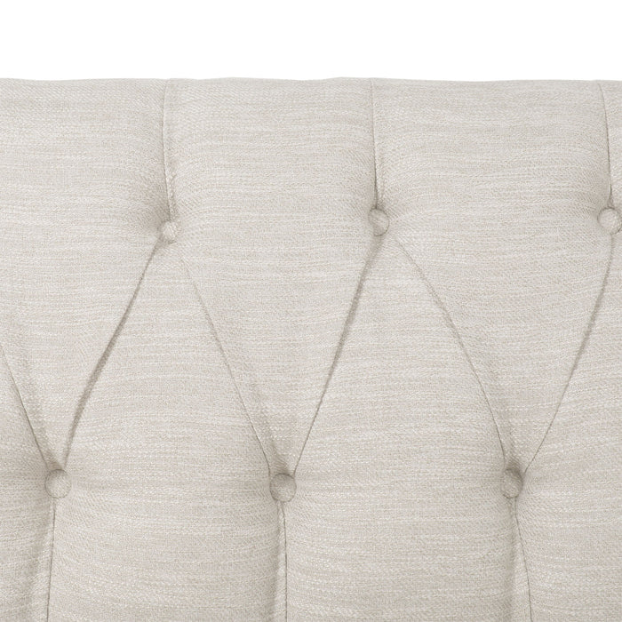 Sophisticated Loveseat With Diamond Stitched Detailing