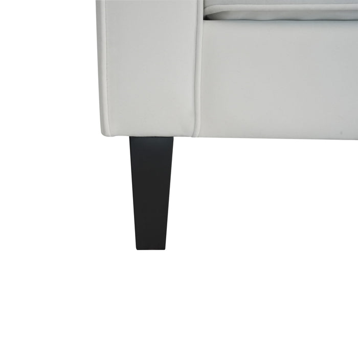 3 Seater Upholstered Tufted Sofa