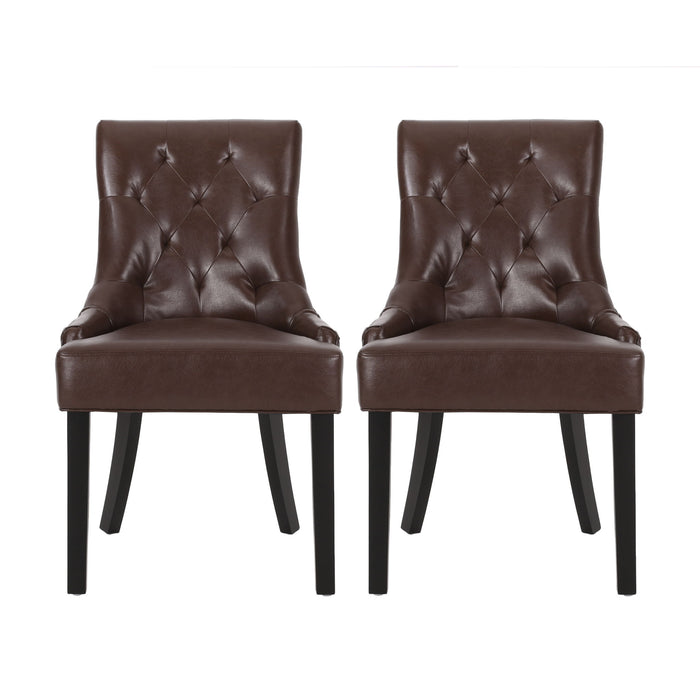 Cheney - Contemporary Dining Chair Tufted Upholstery (Set of 2)