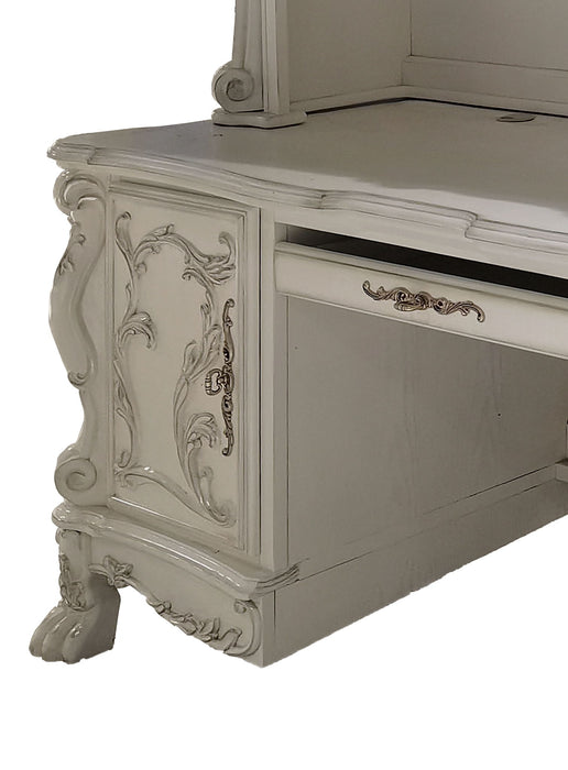 Dresden - Computer Desk Hutch - White