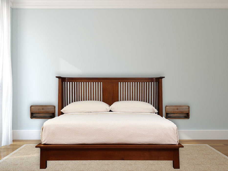 Curve Upper Slot Floating Nightstand