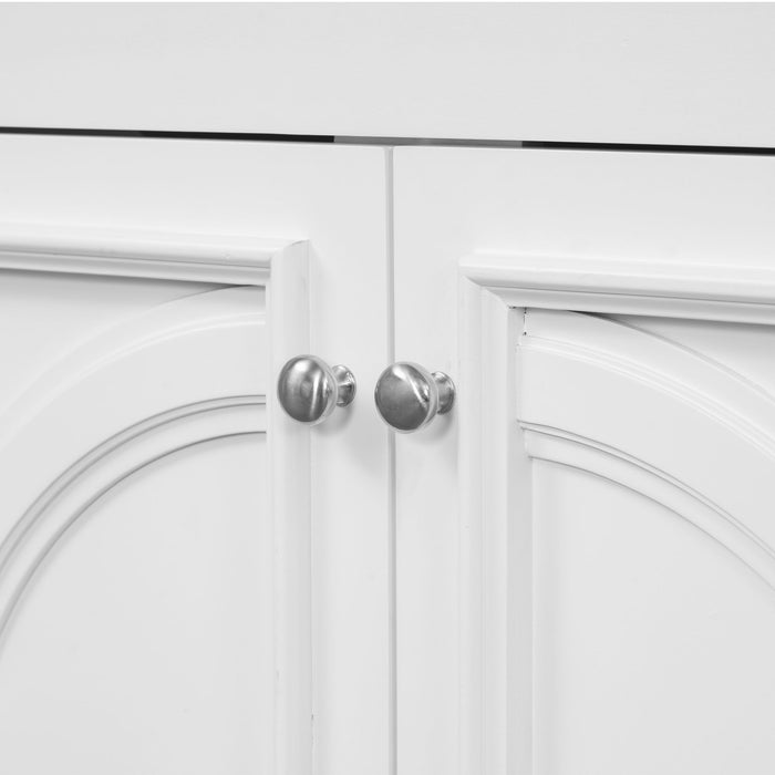 Bathroom Vanity With Sink With 2 Doors And Adjustable Shelf