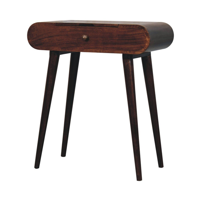 Mini Dressing Table With Foldable Mirror