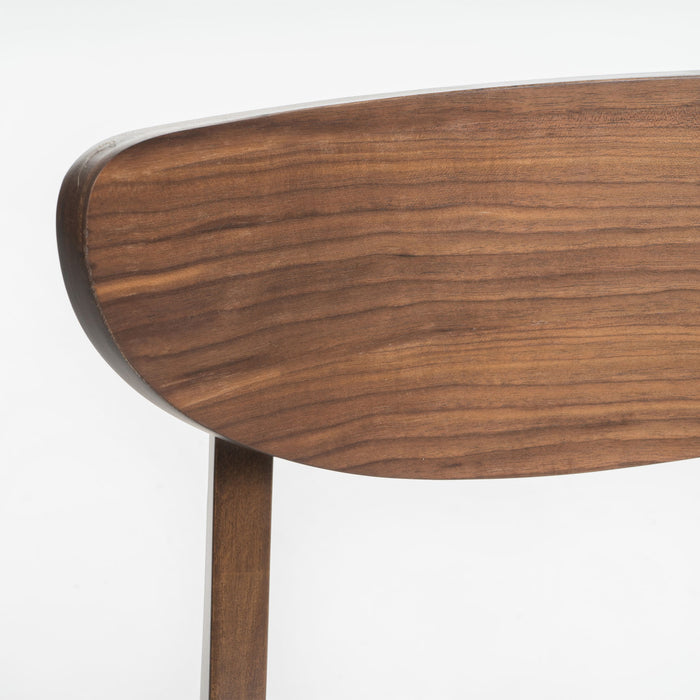 Elegant Counter Height Chair With Cushioned Seat