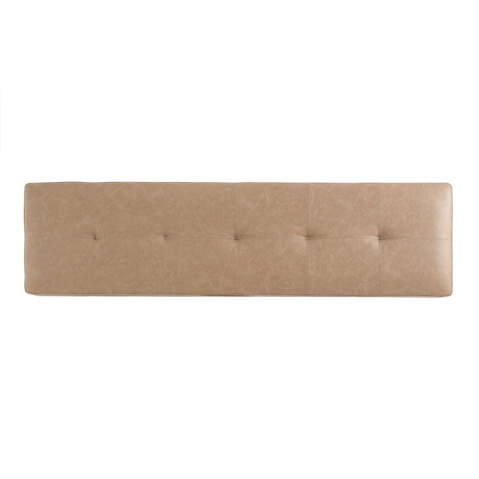 Upholstered Indoor Dining Bench For Kitchen