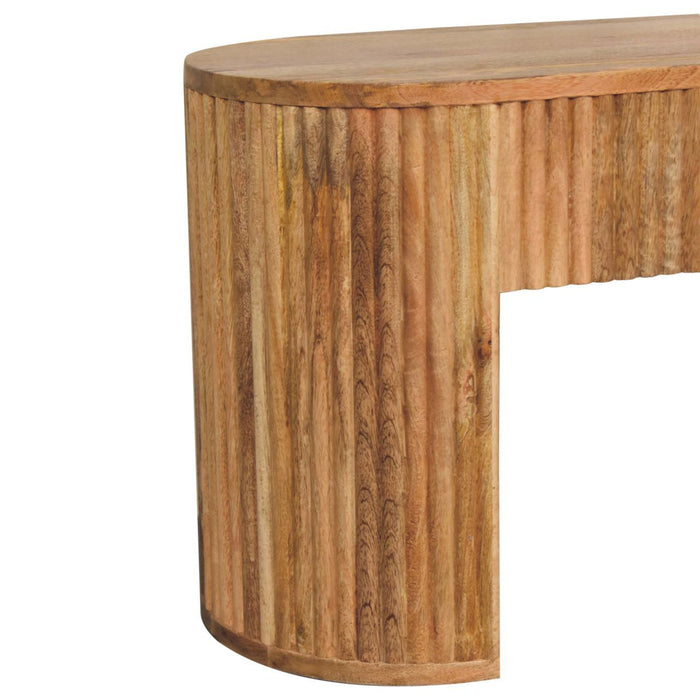 Soba - Straight Media Unit - Oak