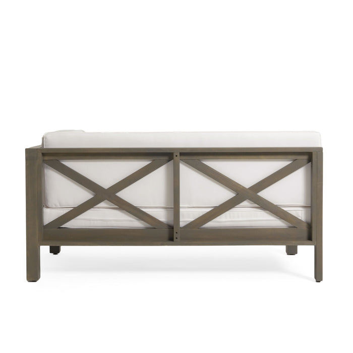 Brava - X Back Corner Bench