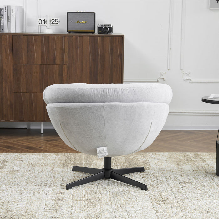 Modern Chenille Office Chair With 360 Degree Swivel