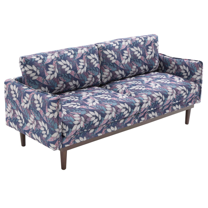 2 Seater Loveseat Sofa With Spacious Seating Area