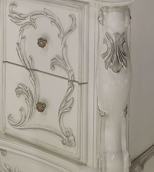 Dresden - Computer Desk Hutch - White