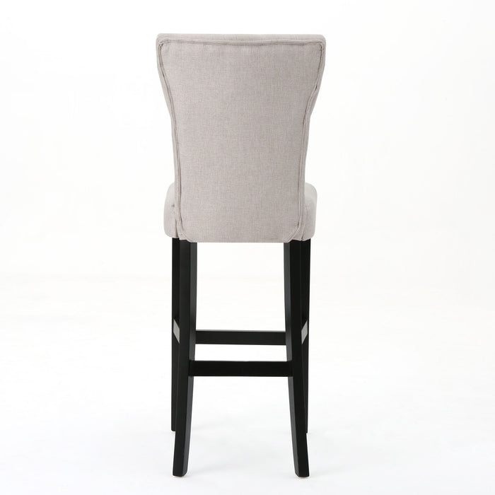 Elegant Barstool Set With Plush Cushioning