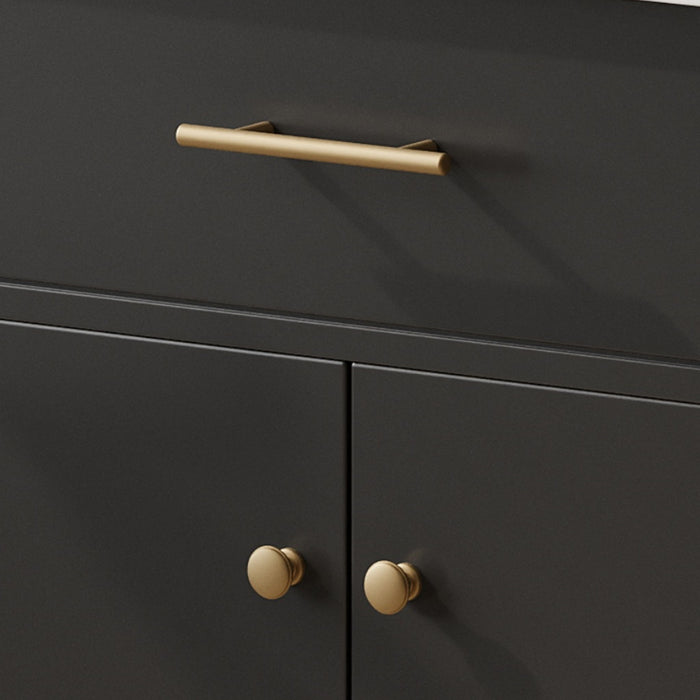 Bathroom Vanity With Sink, Soft Close Doors And Adjustable Shelf