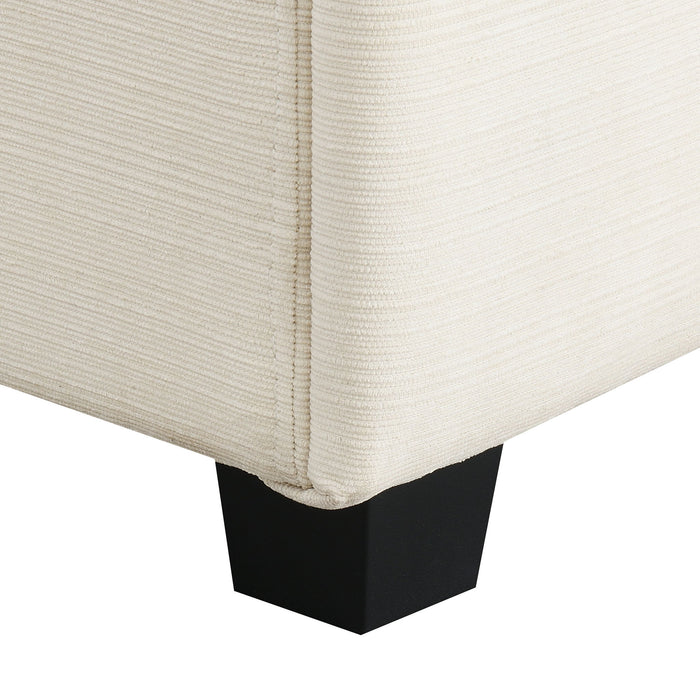 U Shaped Sectional Sofa 6 Seat Couch Set With Oversized Ottoman, Hidden Armrest Storage And Cup Holders USB Charging Ports Wide Seat Sofa