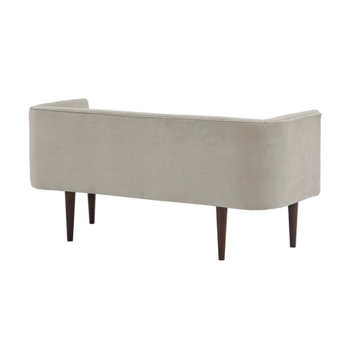 Farrah - Accent Bench With Low Back & Sides - Cream