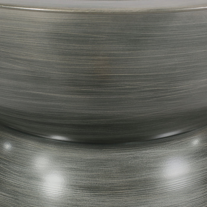 Sparling - Modern Iron Hourglass Coffee Table