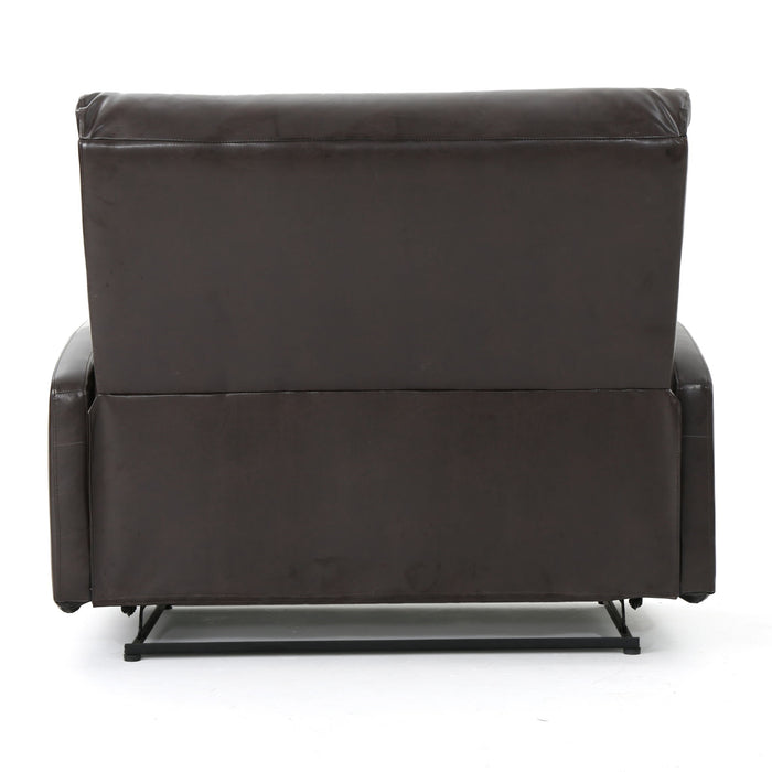 Alma - Contemporary Upholstered Loveseat Recliner