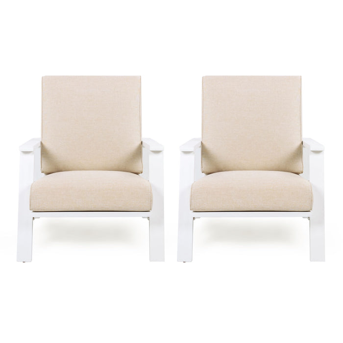 Outdoor Patio Lounge Chair (Set of 2)