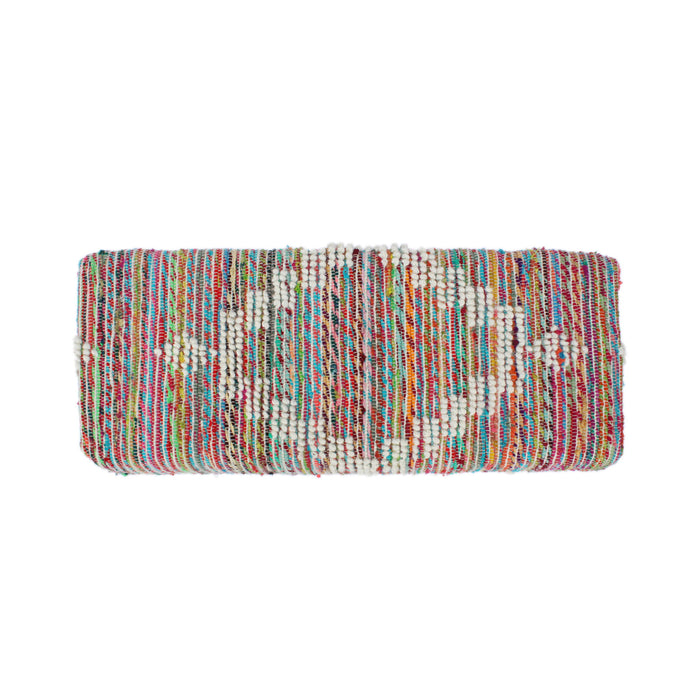 Prytania - Boho Handmade Fabric Upholstered Bench