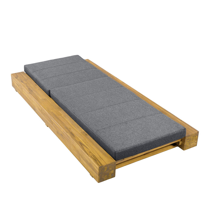 Outdoor Chaise Lounges With Water-Resistant Cushions