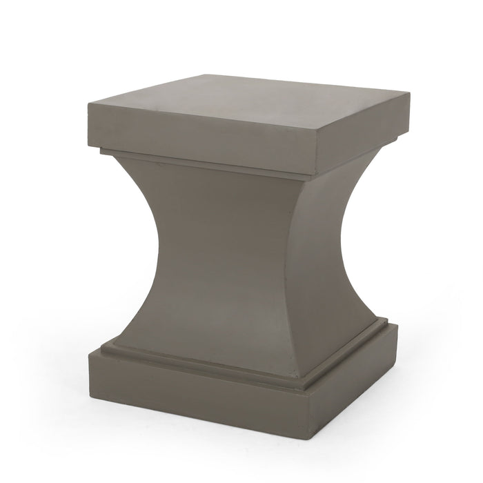 Athena - Modern Side Table With Pedestal Design