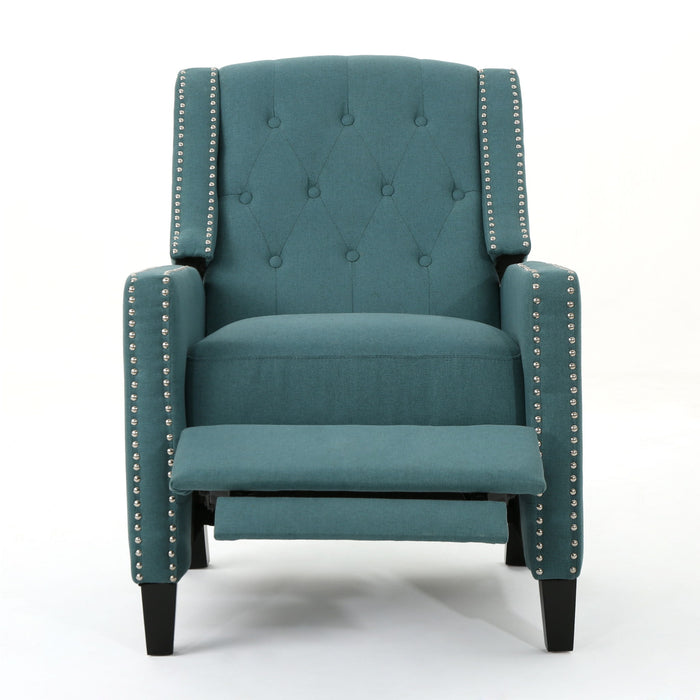 Classic Fabric Push Back Chair