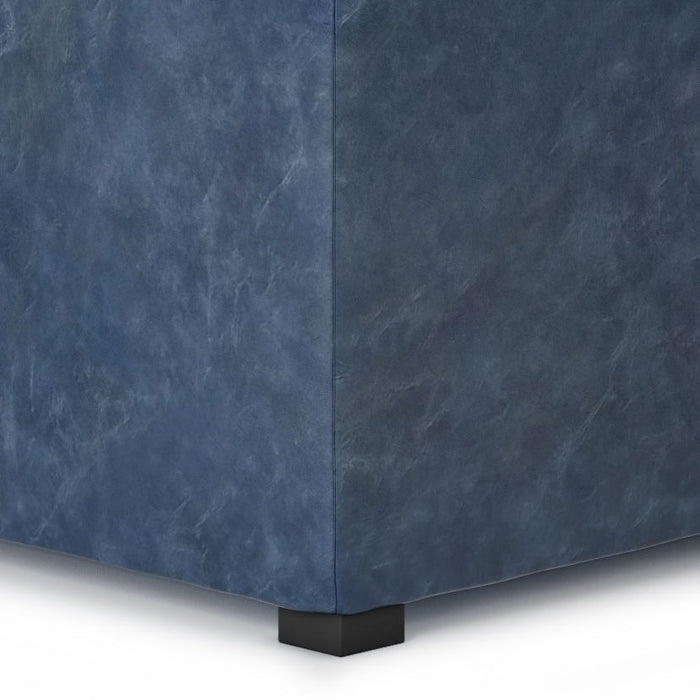 Avalon - Square Coffee Table, Storage Ottoman