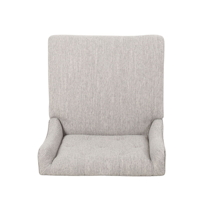 Vienna - Contemporary Fabric Tufted & Wingback Counter Stools (Set of 2)