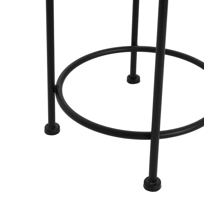 Wesley - Plant Stand - Black / Red