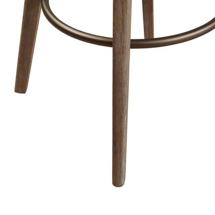 Bar Stool With Swivel Seat - Sand