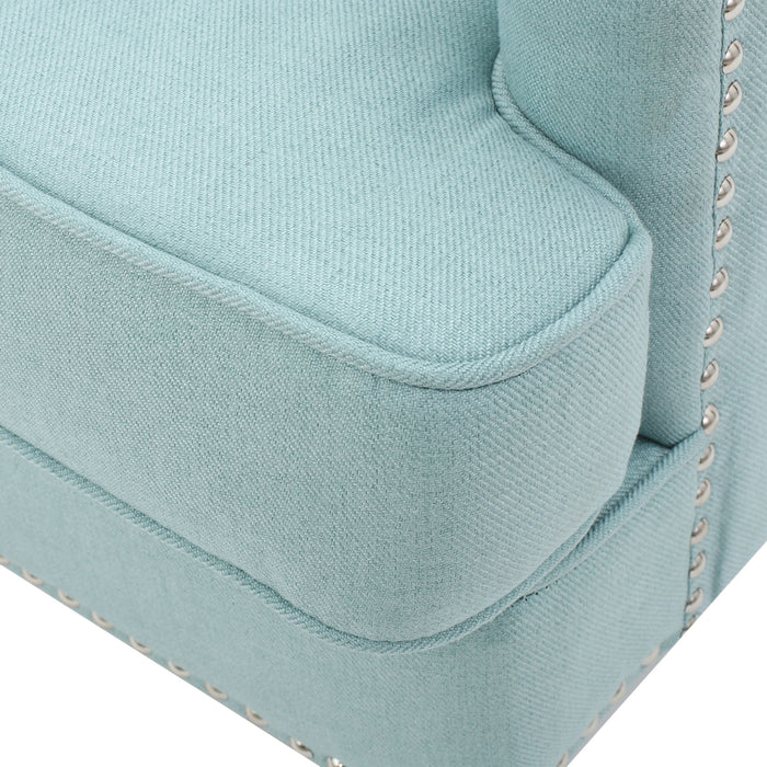 Harrison - Tufted Club Chair With Button Tufted Back And Birch Wood Legs