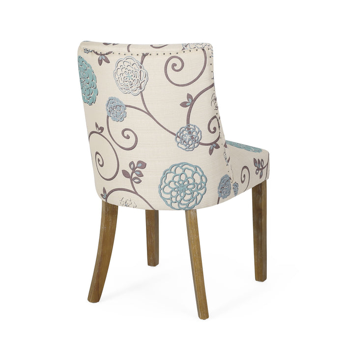 Classic Fabric Dining Chair