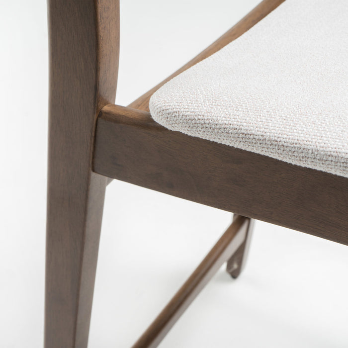 Elegant Counter Height Chair With Cushioned Seat