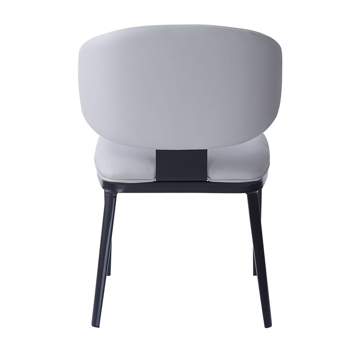 Modern Upholstered Dining Chairs (Set of 2)