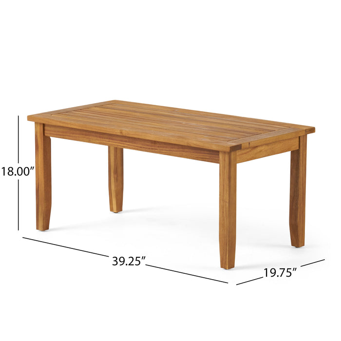 Shynel - Outdoor Seating Group With Cushions 4 Person Comfortable Design - Teak