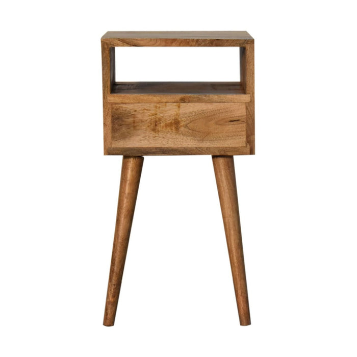 Solid Wood Mini Nightstand