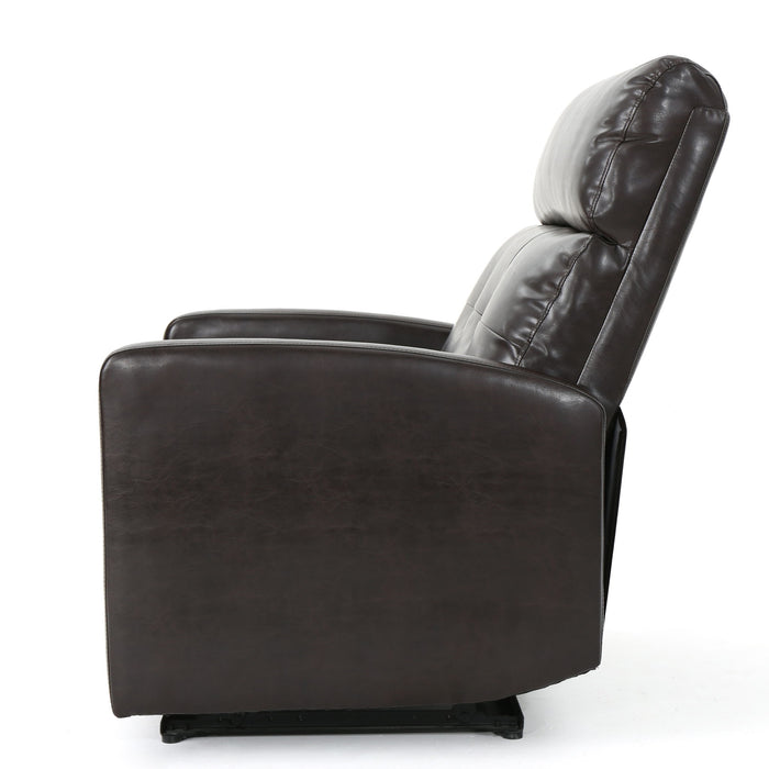 Alma - Contemporary Upholstered Loveseat Recliner