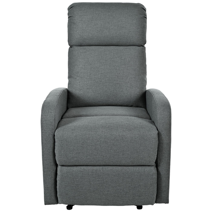 Modern Recliner Manual, Home Theater Chair With Adjustable Backrest