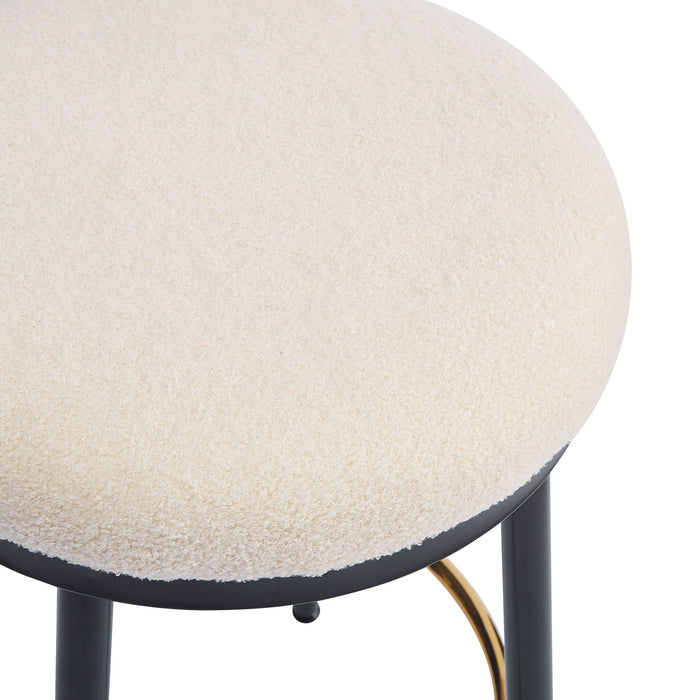 Stylish Design Counter Stools (Set of 2)