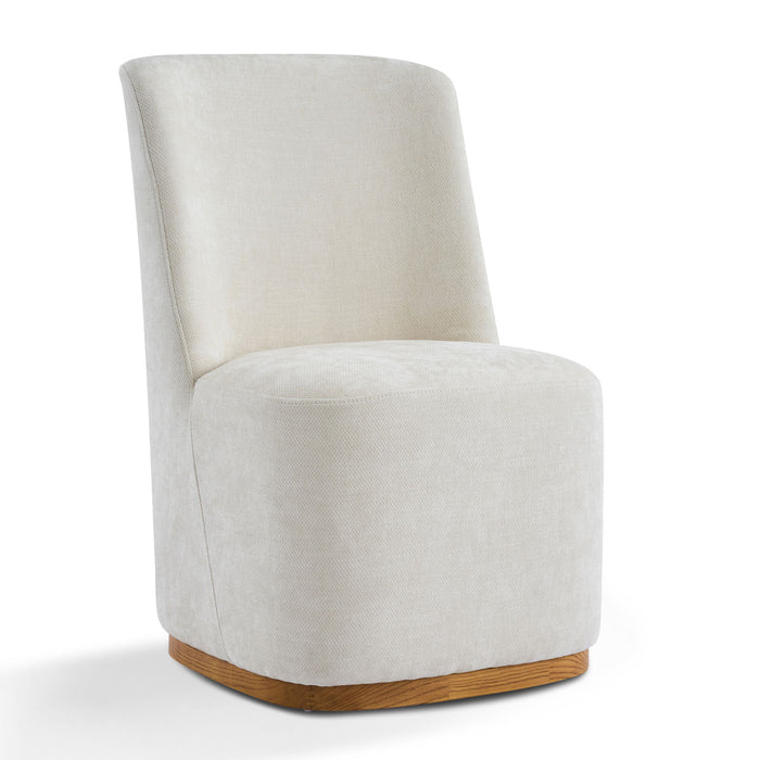 Indoor Upholstered Dining Chair (Set of 2) - Beige