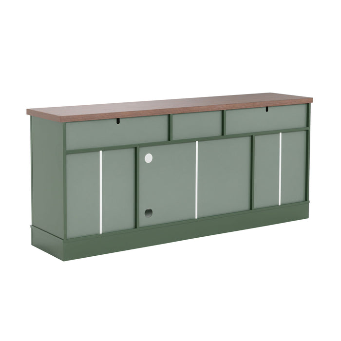 Modern TV Console & Adjustable Shelves