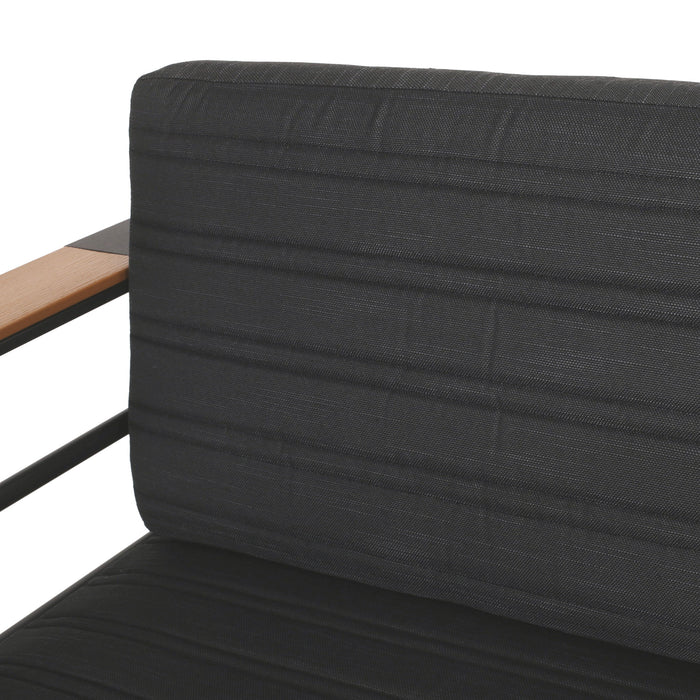 Giovanna - Club Chair Set With Aluminum Frame