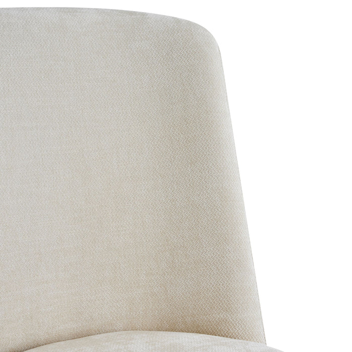 Indoor Upholstered Dining Chair (Set of 2) - Beige