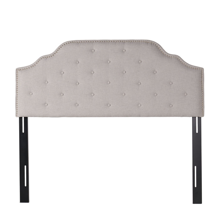 Luella - Button Tufted Upholstered Headboard