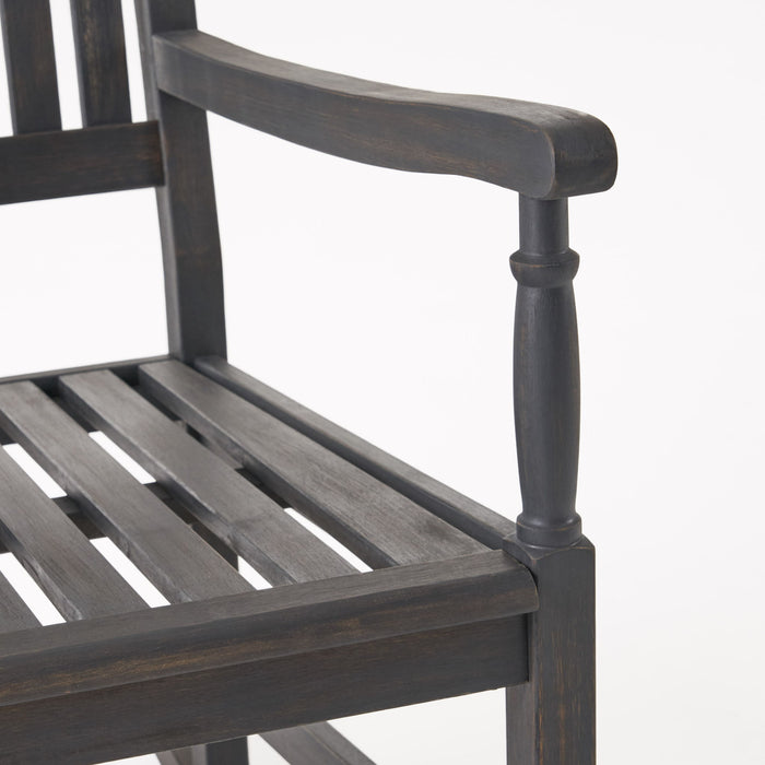 Outdoor Rocking Chair - Dark Gray